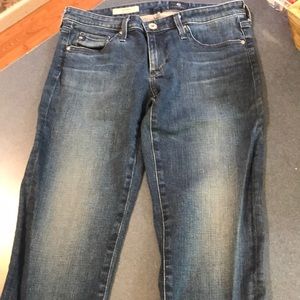 AG the Stevie slim straight denim